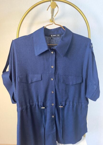 Keten Beli Büzgülü Takım