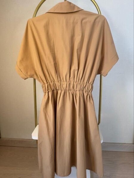 Açık Kahverengi Elbise