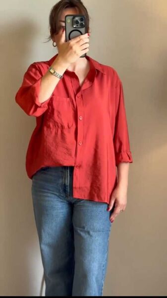 Nar Çiçeği Gömlek