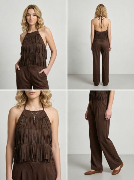 Taşlı Nubuk Takım