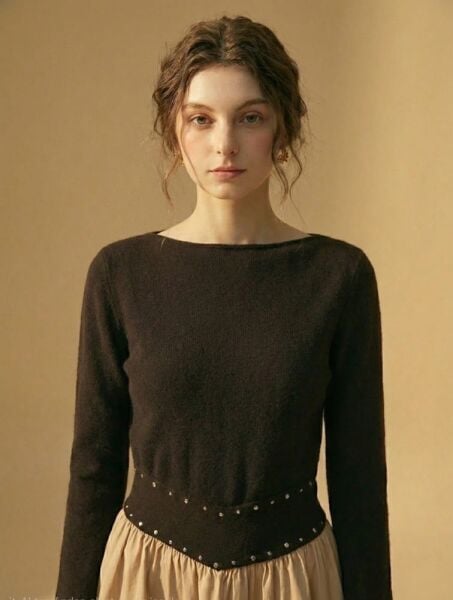 Zımba Detaylı Mini Elbise